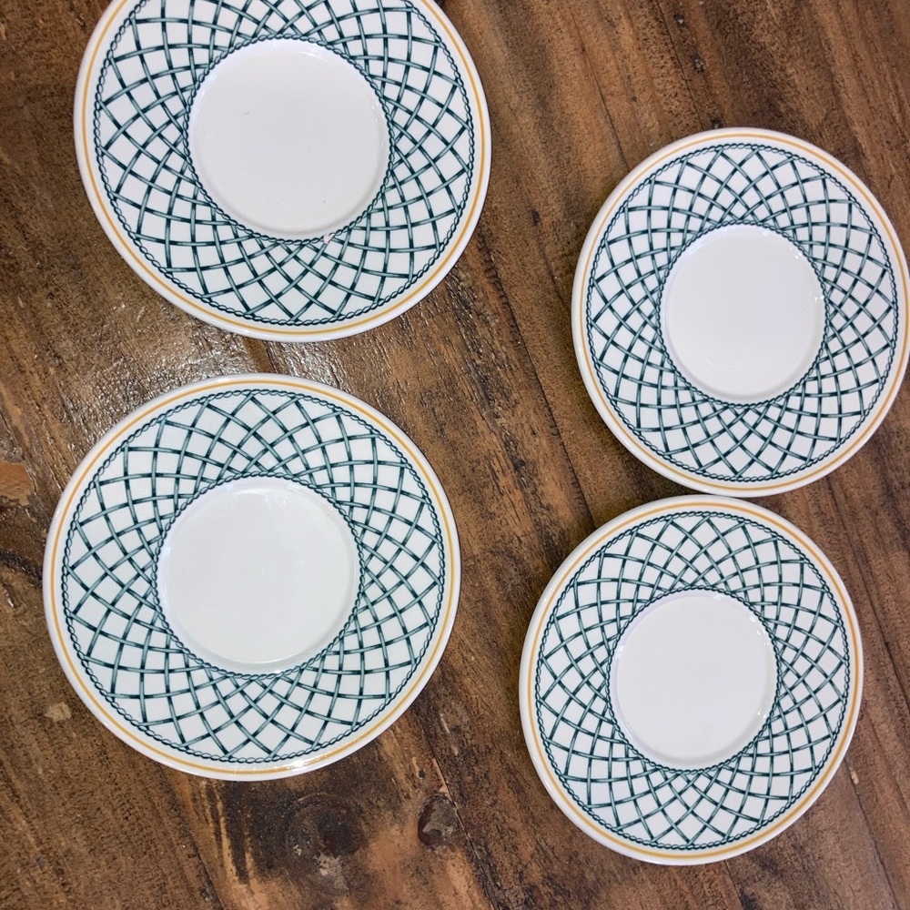 Villeroy and boch basket small plates set of 4